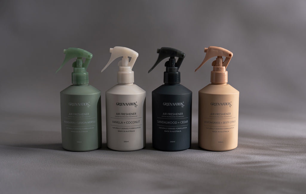 GREEN NATION life（グリーンネイションライフ）エアーフレッシュナー 200ｍL 香り4種  天然由来成分配合 ユーロジャパンエレガンス