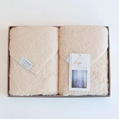 天衣無縫 アンジュ（Ange）生成りセット【 フェイスタオルセットB 】オーガニックコットン100％ 日本製