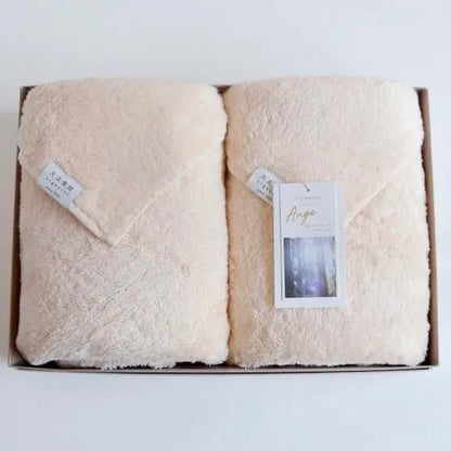 天衣無縫 アンジュ（Ange）生成りセット【 バスタオルセットB 】オーガニックコットン100％ 日本製
