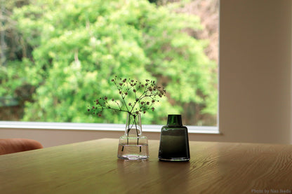 HOLMEGAARD（ホルムガード）FLORA VASE（フローラベース）ミディアムネック クリア H12cm