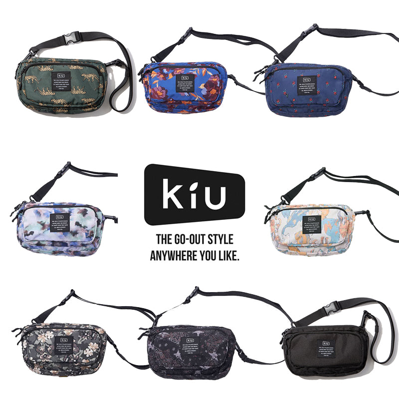 KiU(キウ)300D フロントポケットミニショルダーバッグ K156 – 佐藤 KiU(キウ)300D フロントポケットミニショルダーバッグ K156 – 佐藤