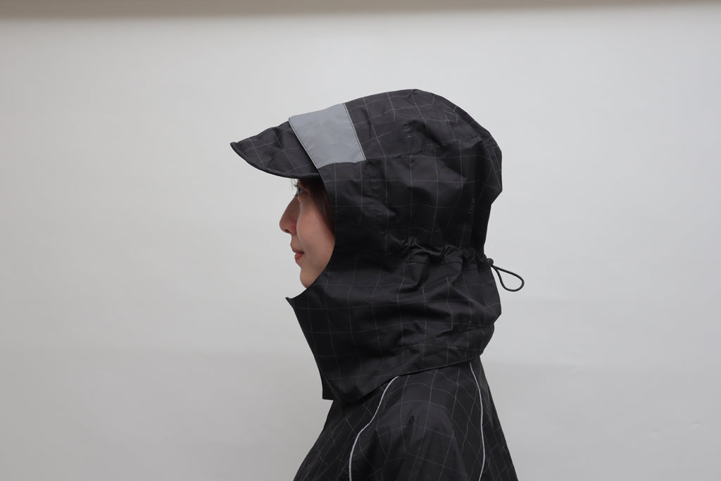 【 予約販売 】KiU（キウ）ビジブルバイシクルレインポンチョ K407