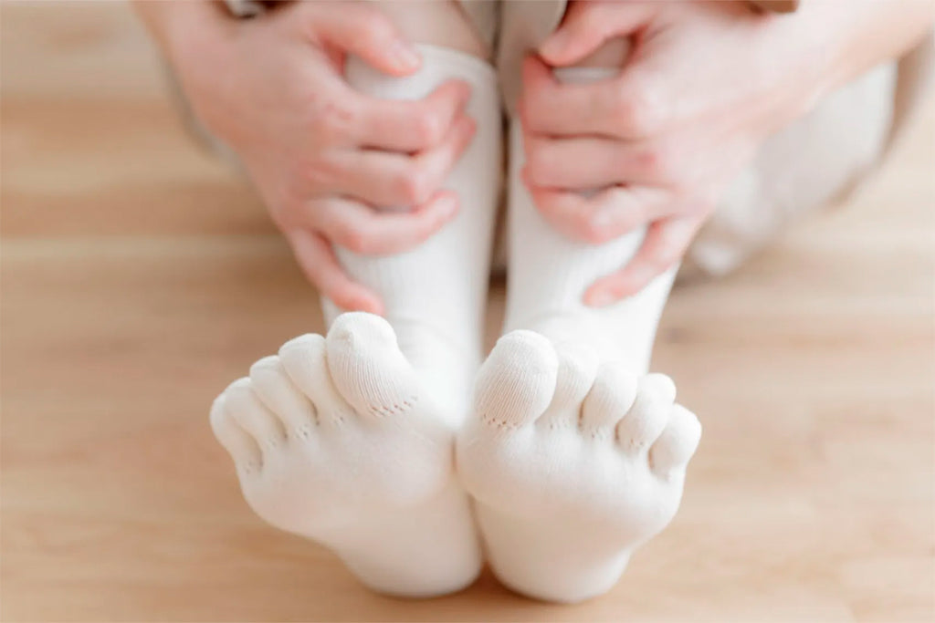 天衣無縫 オーガニックコットン使用 5本指ソックス 2足セット Mサイズ 日本製