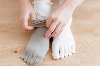 天衣無縫 オーガニックコットン使用 5本指ソックス 2足セット Mサイズ 日本製