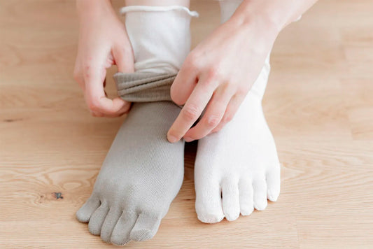 天衣無縫 オーガニックコットン使用 5本指ソックス 2足セット Mサイズ 日本製