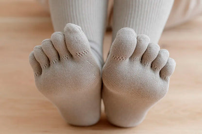 天衣無縫 オーガニックコットン使用 5本指ソックス 2足セット Mサイズ 日本製