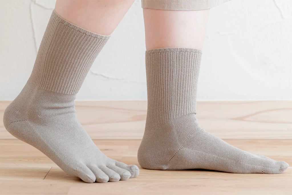 天衣無縫 オーガニックコットン使用 5本指ソックス 2足セット Mサイズ 日本製