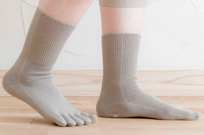 天衣無縫 オーガニックコットン使用 5本指ソックス 2足セット Mサイズ 日本製