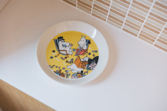ムーミンアラビア ファミリータイム クラシックプレート Φ19cm