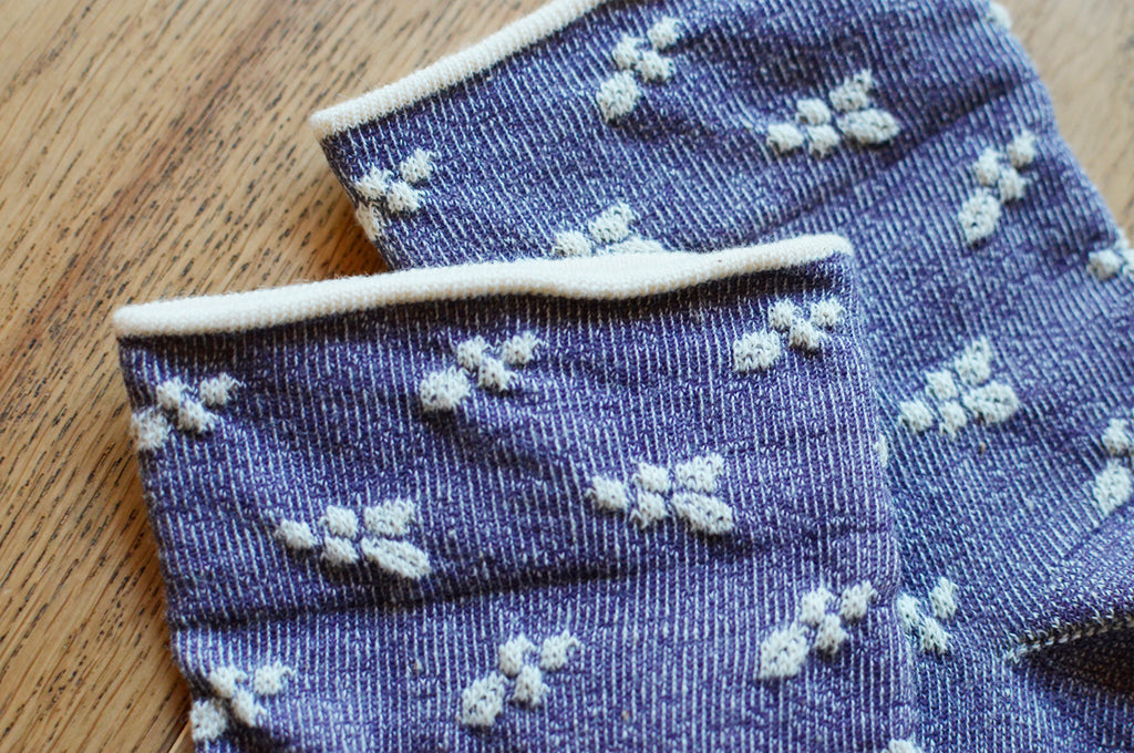 天衣無縫 オーガニックコットン使用 やさしいソックス ベリー《 Mサイズ 》全2色 日本製