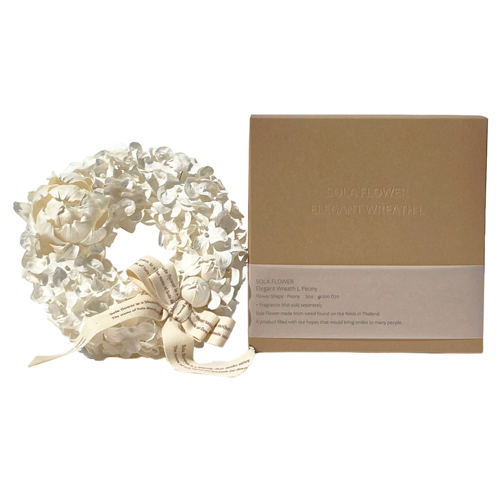 Sola Flower（ソラフラワー）Elegant Wreath L (エレガントリースL) 全3種