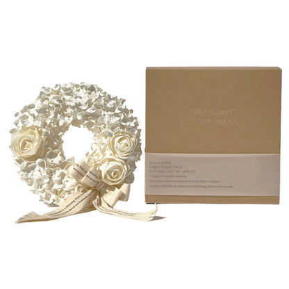 Sola Flower（ソラフラワー）Elegant Wreath L (エレガントリースL) 全3種