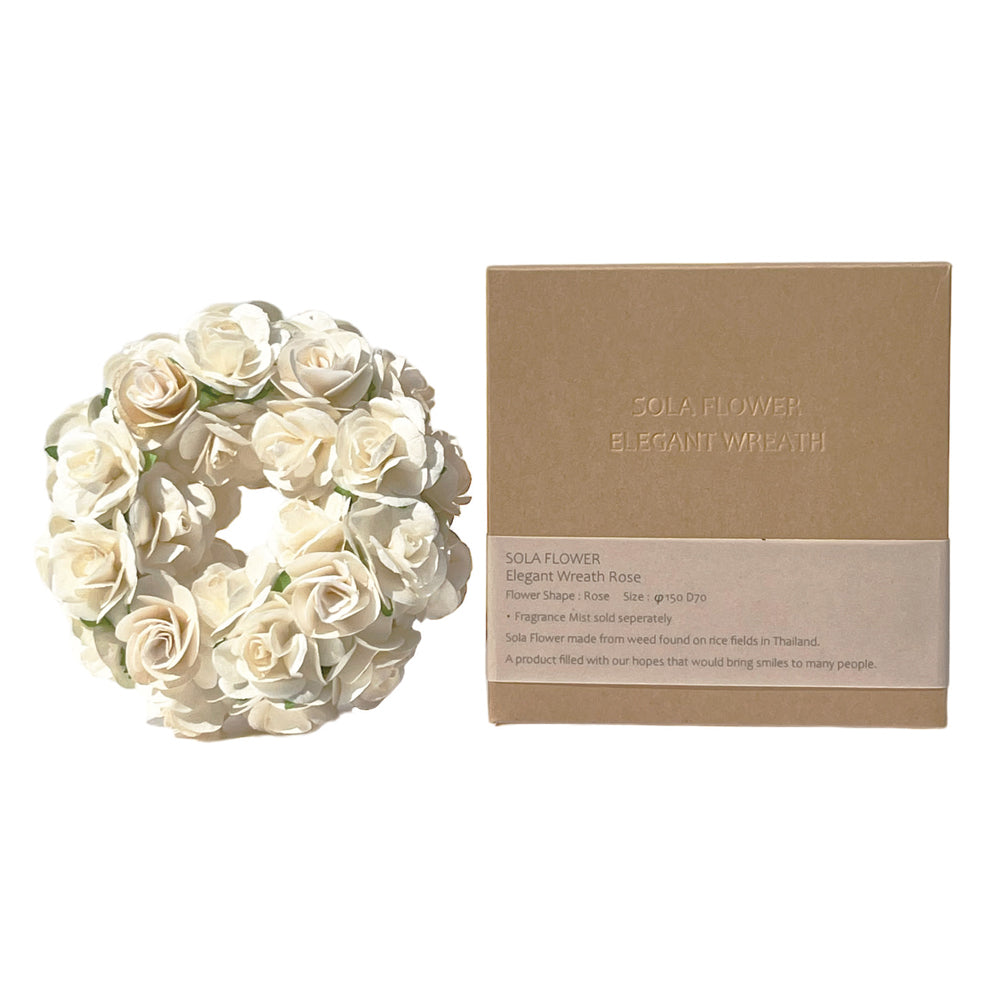 Sola Flower（ソラフラワー）Elegant Wreath (エレガントリース) 全3種