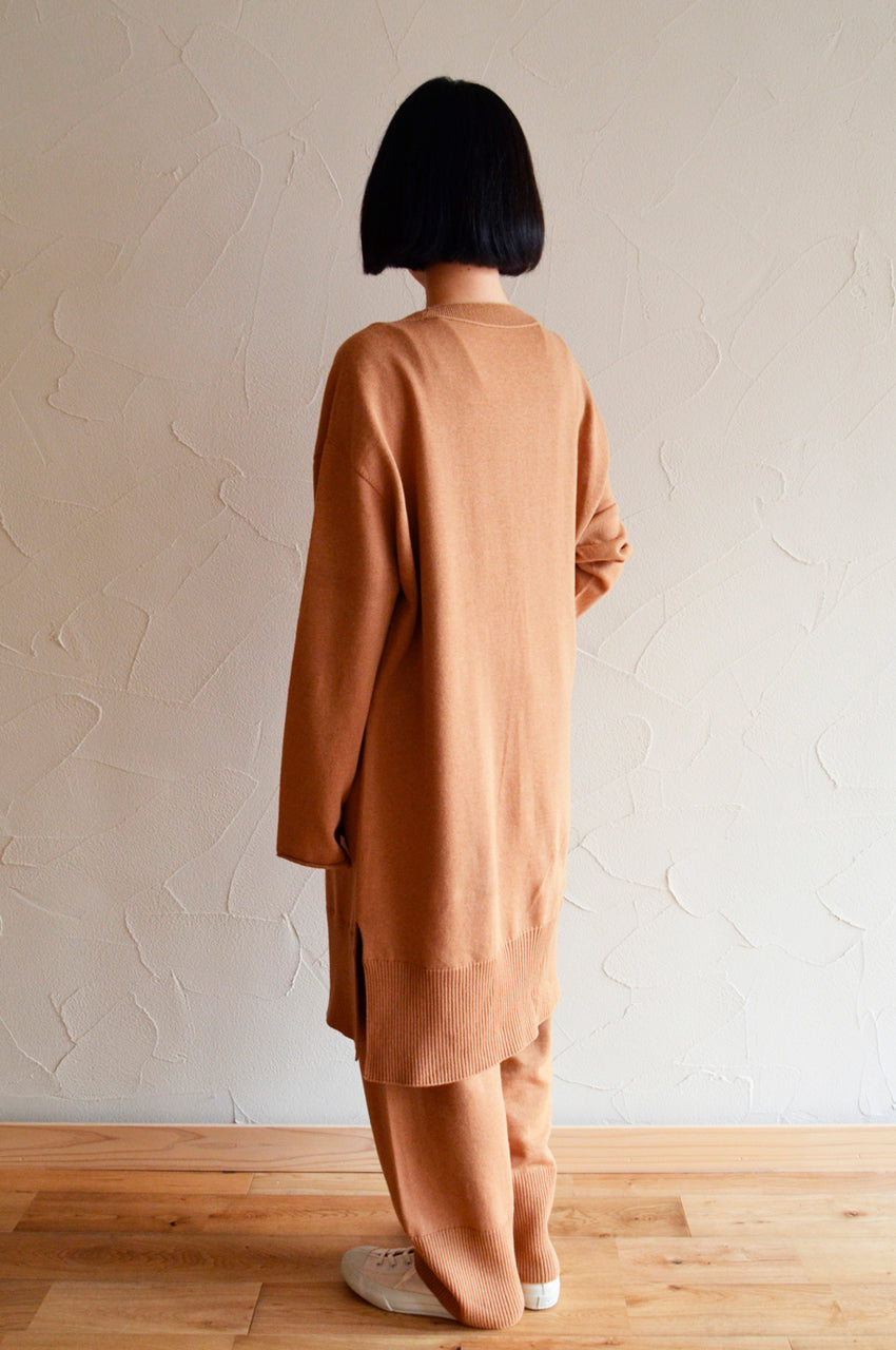 天衣無縫 My Brown ホームニット カーディガン 《茶綿・UVカット》日本製