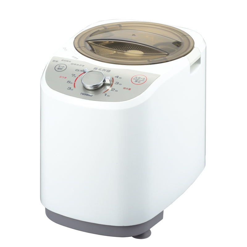 TWINBIRD（ツインバード）コンパクト精米器 精米御膳 MR-E520W