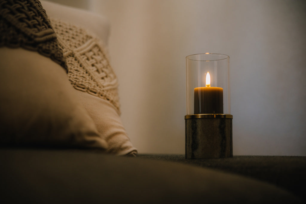UYUNI LIGHTING（ウユニライティング）Marble Lantern（マーブル ランタン） デザートベージュ