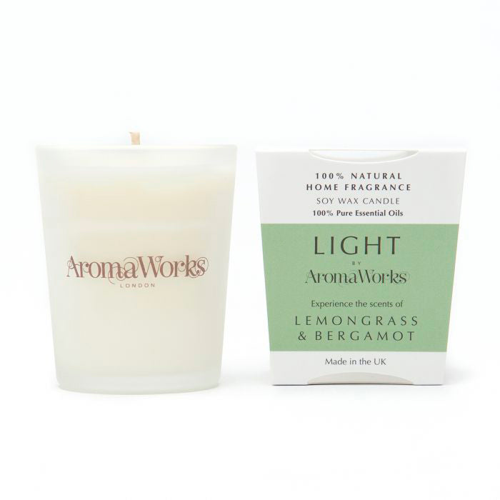 Aroma Works（アロマワークス）グラス入りキャンドル S 香り4種  ユーロジャパンエレガンス