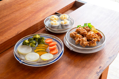 すっきり暮らす 盆ざる 19・22・25cmセット （持ち上げフック付き）日本製 bws SELECTION