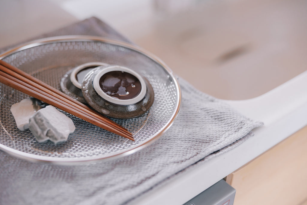 すっきり暮らす 盆ざる 19cm （持ち上げフック付き）日本製 bws SELECTION