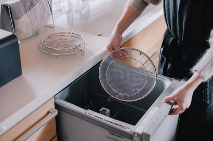 すっきり暮らす 盆ざる 19cm （持ち上げフック付き）日本製 bws SELECTION