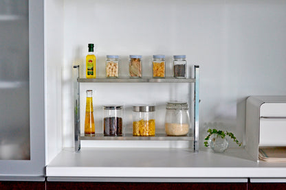 bws SELECTION 伸縮スリムラック シルバー 日本製