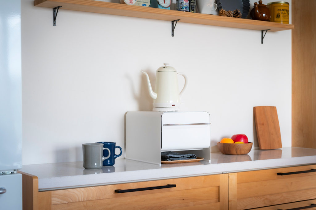 UtaU（ウタウ） ブレッドドロワー スリム ピュアホワイト/カームグレー