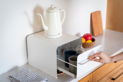 UtaU（ウタウ） ブレッドドロワー スリム ピュアホワイト/カームグレー