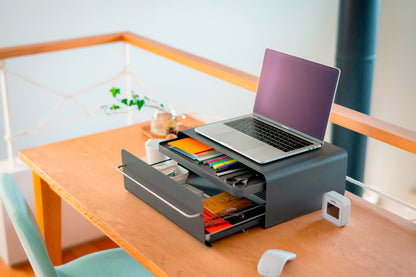 UtaU（ウタウ） カウンタードロワー ピュアホワイト/カームグレー