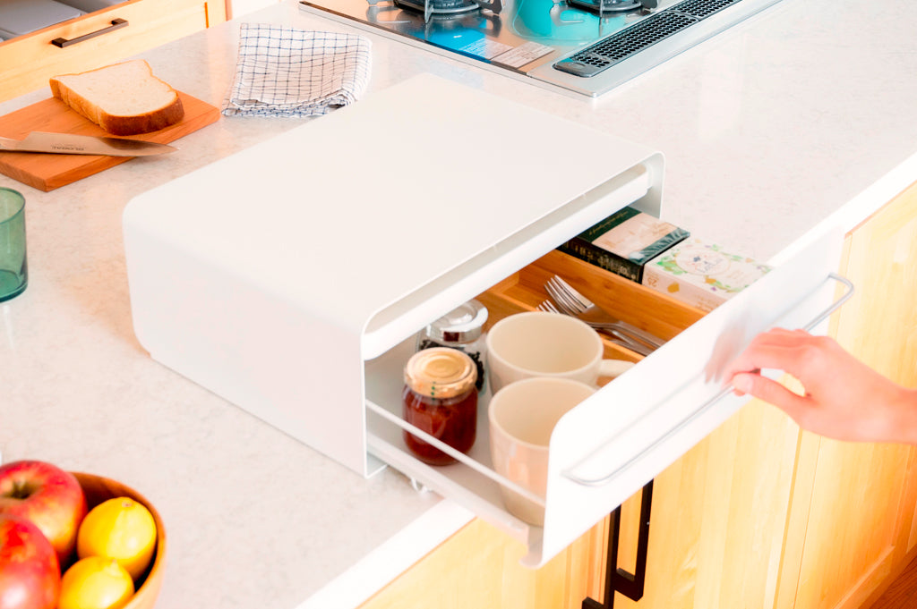 UtaU（ウタウ） カウンタードロワー ピュアホワイト/カームグレー