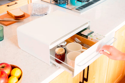 UtaU（ウタウ） カウンタードロワー ピュアホワイト/カームグレー