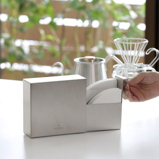 珈琲考具 コーヒーフィルターケース ステンレス