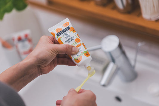 COSLYS（コスリス）チルドレン トゥース ペースト ピーチ 50mL