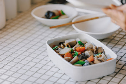 FUJIHORO（富士ホーロー）浅型角容器 S ホワイト