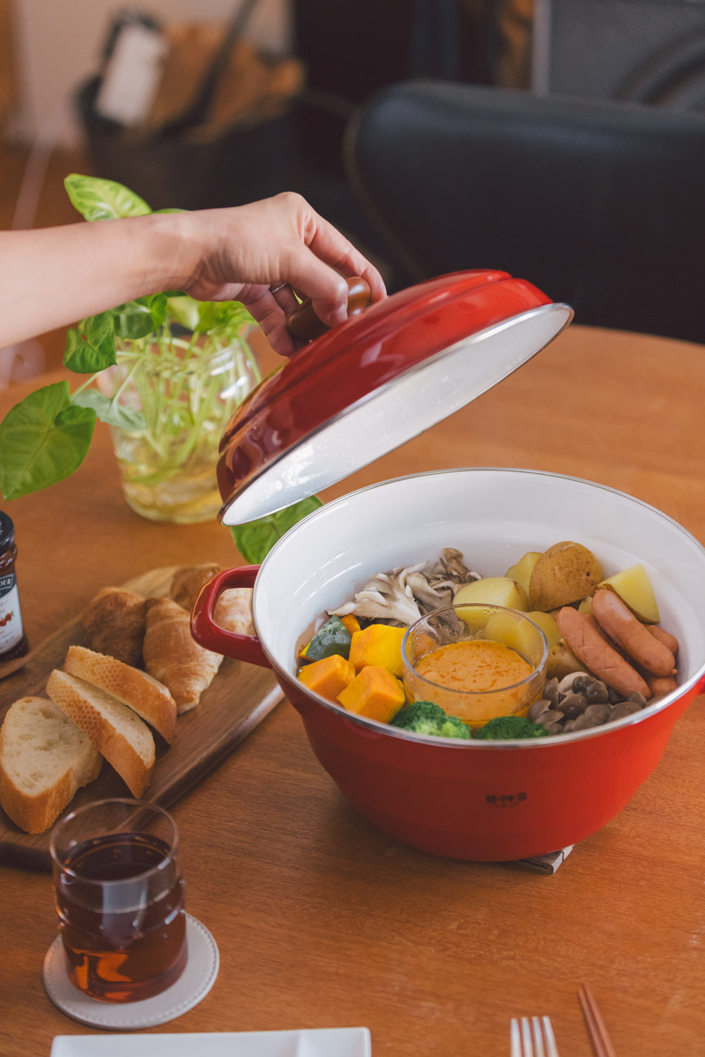 FUJIHORO（富士ホーロー）オールインワン（スノコ付） 27cm 全3色