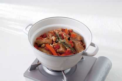 FUJIHORO（富士ホーロー）オールインワン（スノコ付） 27cm 全3色