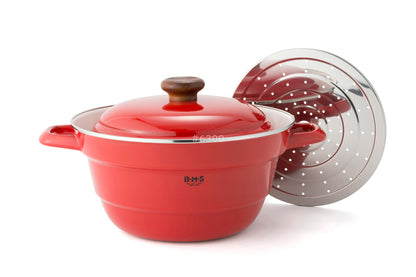 FUJIHORO（富士ホーロー）オールインワン（スノコ付） 27cm 全3色