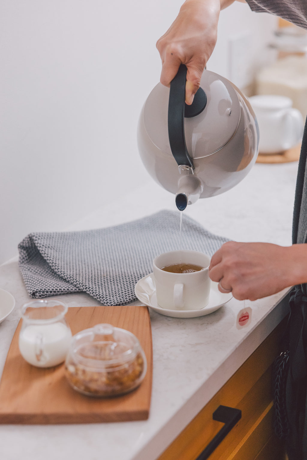 FUJIHORO（富士ホーロー）Cotton Plus Series（コットンプラス） 2.5L ケトル 全5色