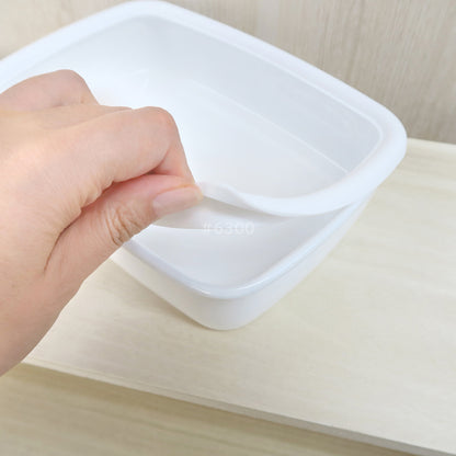 FUJIHORO（富士ホーロー）深型角容器 LL ホワイト