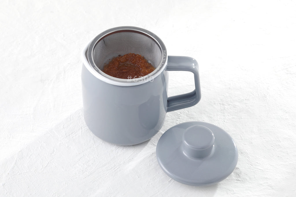 FUJIHORO（富士ホーロー）フィルトミニ オイルポット 0.35L フィルター付き 全4色