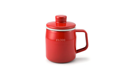 FUJIHORO（富士ホーロー）フィルトミニ オイルポット 0.35L フィルター付き 全4色