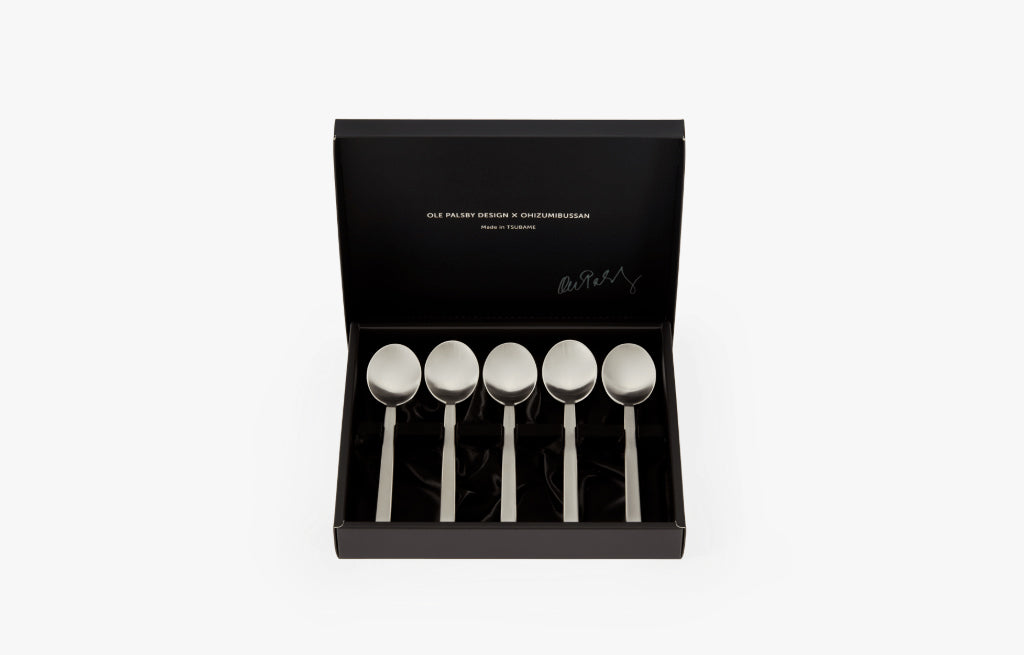 ICHI（イチ） MATTE ティースプーン 5pc つや消し ギフトボックス入り