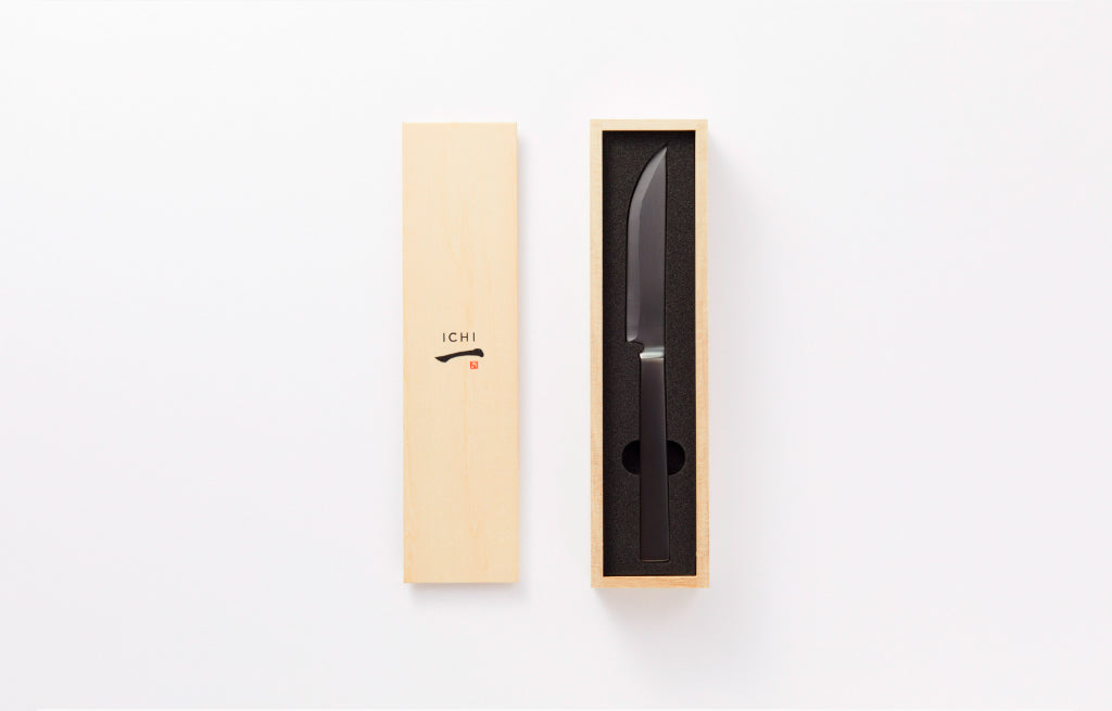 ICHI（イチ） TITANIUM ギフト用ステーキナイフ 1pc
