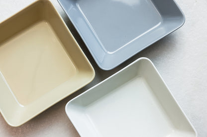 iittala（イッタラ）ティーマ スクエアプレート 16×16cm ホワイト/パールグレー/リネン