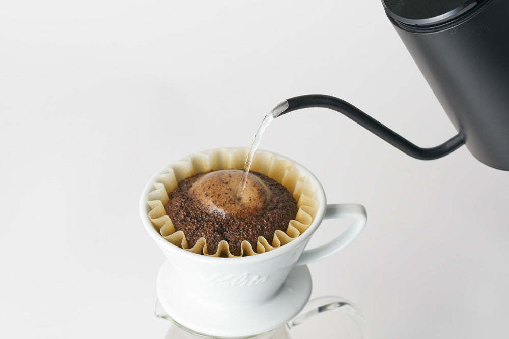 kalita（カリタ）電気式ドリップ専用ポット KEDP-600 ブラック/シルバー ホワイト