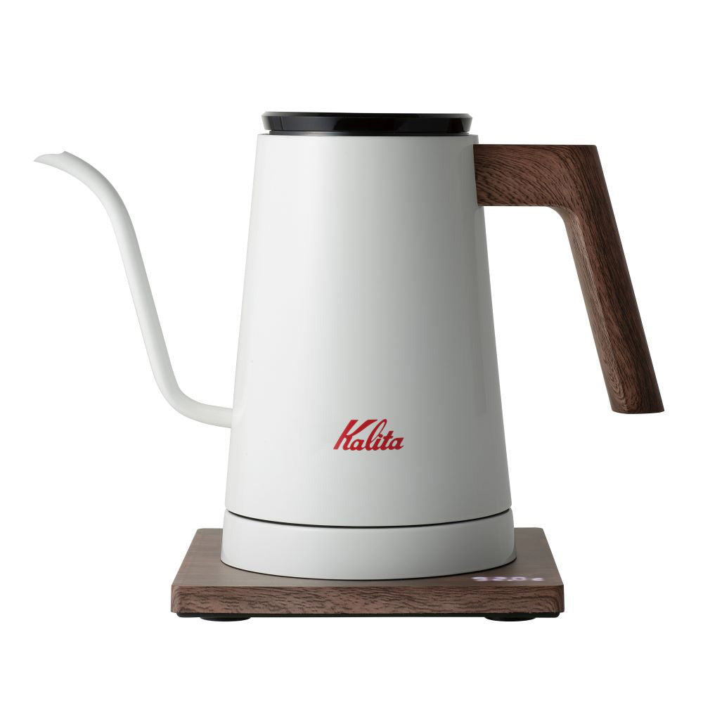 kalita（カリタ）電気式ドリップ専用ポット KEDP-600 ブラック/シルバー ホワイト