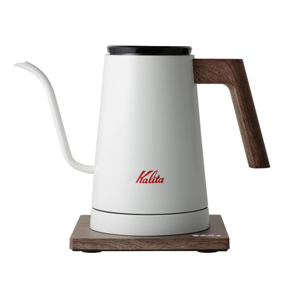 kalita（カリタ）電気式ドリップ専用ポット KEDP-600 ブラック/シルバー ホワイト