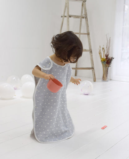 kontex（コンテックス）Nstural Dots（ナチュラルドット）スリーパー 全3色 日本製 オーガニックコットン使用