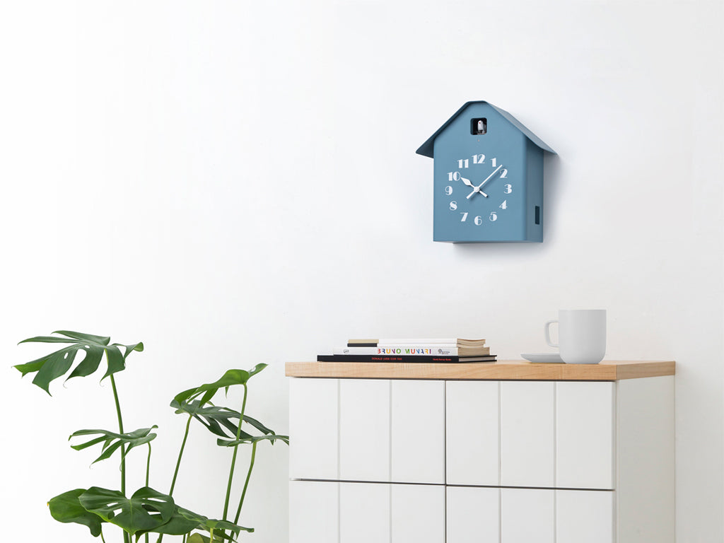 Lemnos Dachs Cuckoo（ダックス カッコー）カッコー時計 ブルー 掛け置き兼用 RF20-03 BL