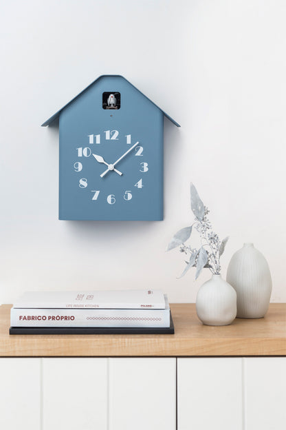 Lemnos Dachs Cuckoo（ダックス カッコー）カッコー時計 ブルー 掛け置き兼用 RF20-03 BL