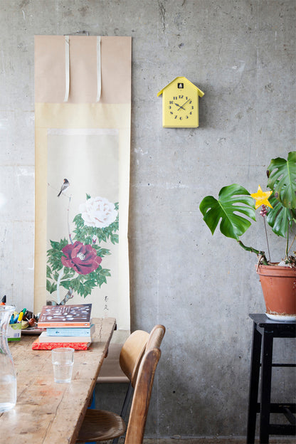 Lemnos Dachs Cuckoo（ダックス カッコー）カッコー時計 イエロー 掛け置き兼用 RF20-03 YE